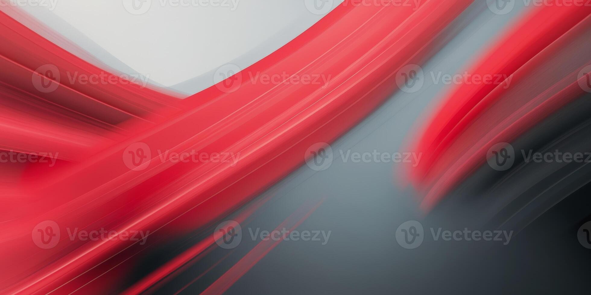Mesmerizing Red and Black Abstract Motion Blur Background. photo
