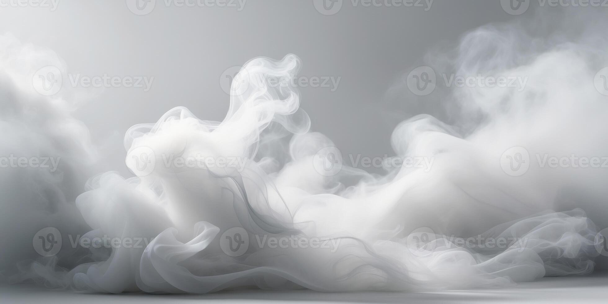 Abstract Smoke Background - Swirling Fog and Mystical Atmosphere with Soft Flow photo