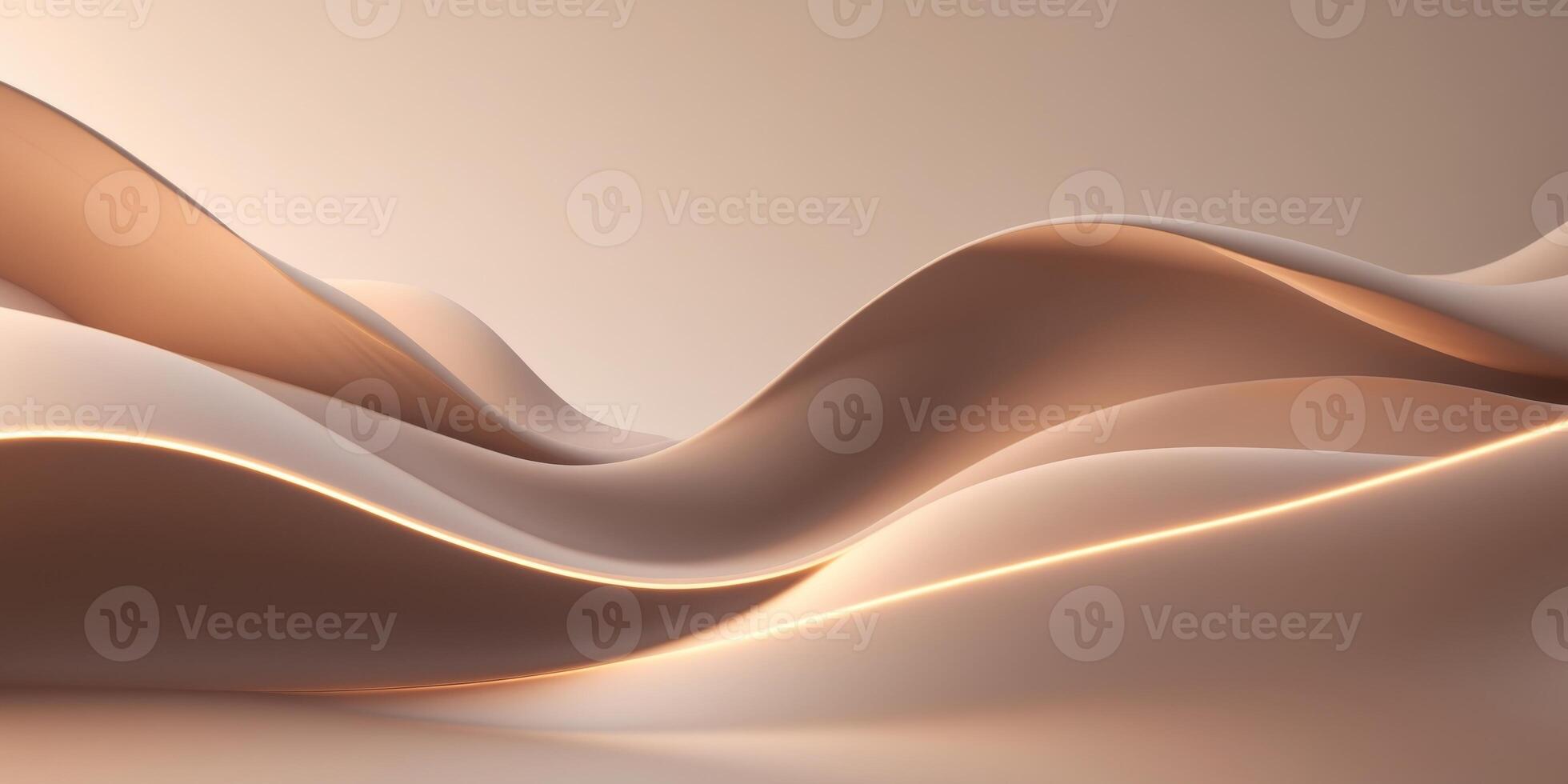 soft mocha mousse brown gradient with glowing edges abstract background modern trendy tone hue shade photo
