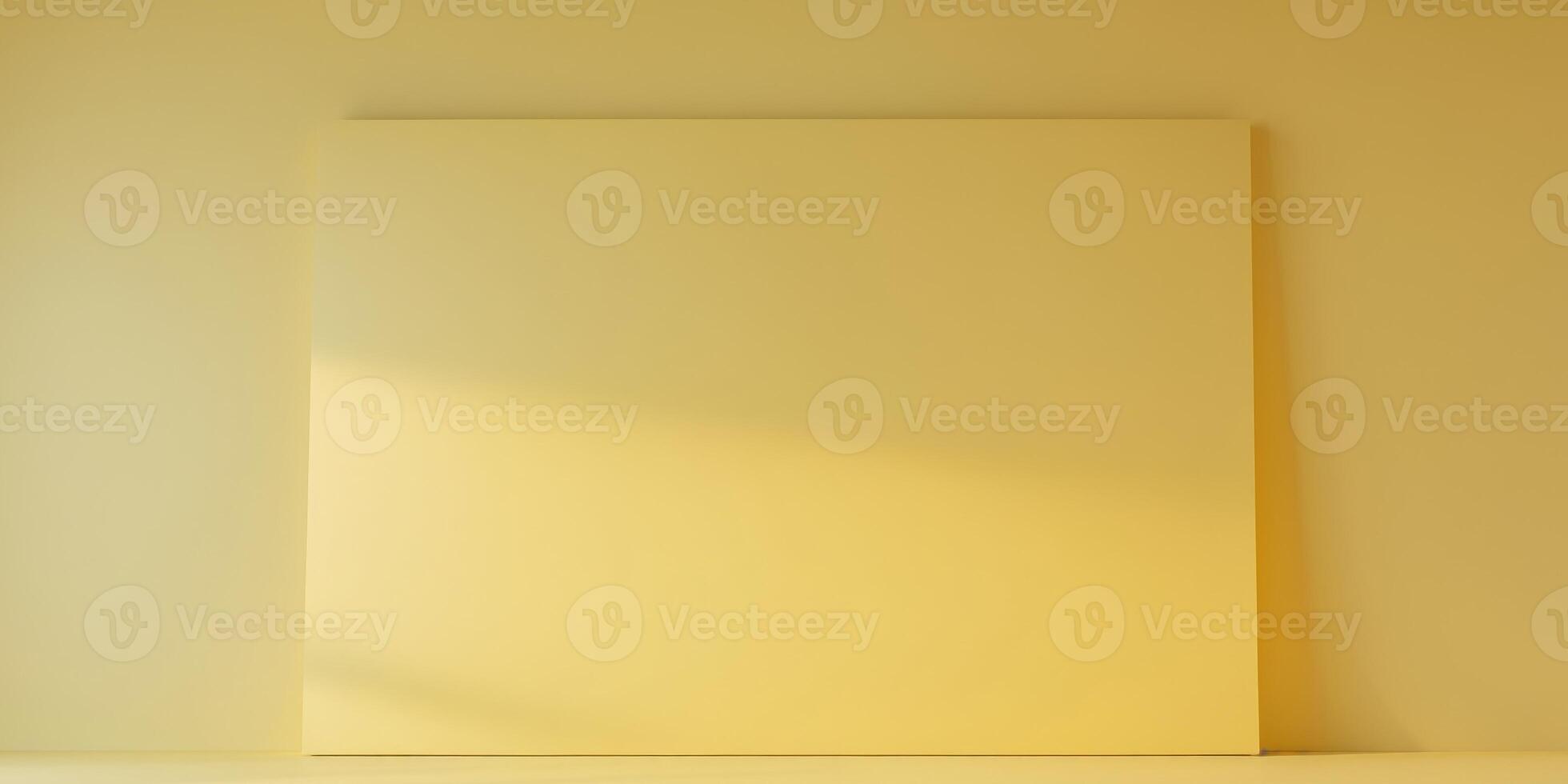 Solid Golden Yellow Background for Design Projects photo