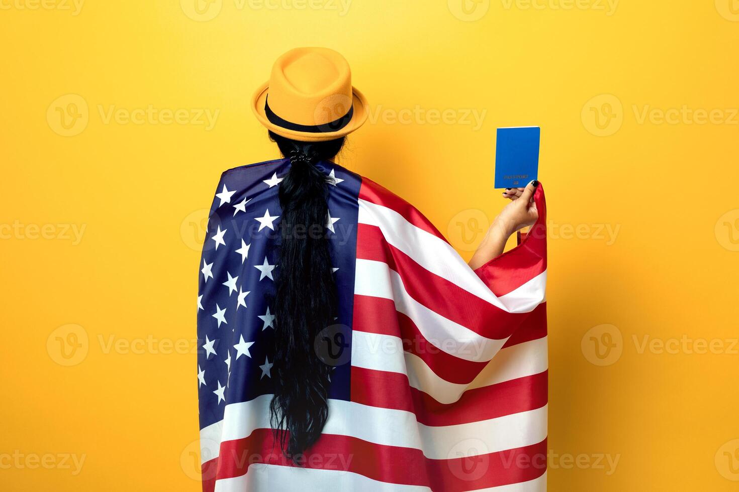 emigration in America concept photo