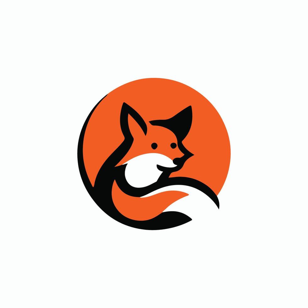 Fox Symbol Logo vector
