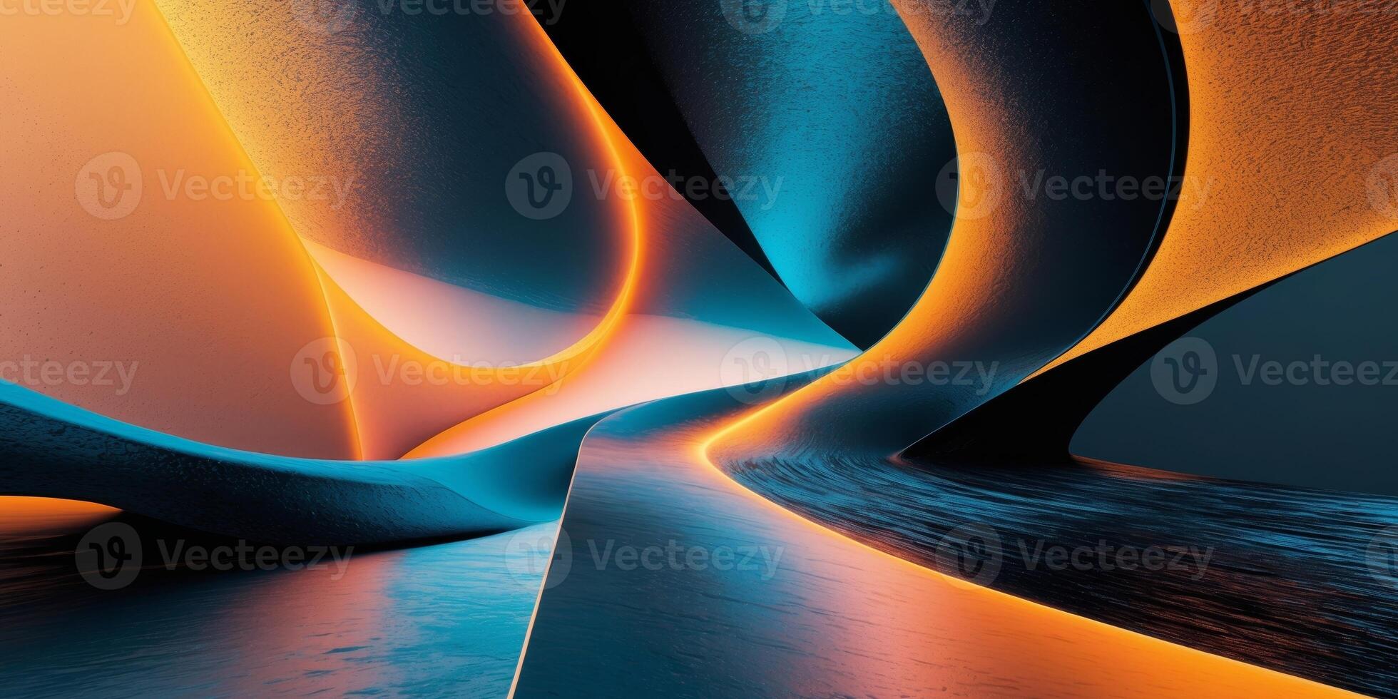 Gradient Background Design Orange Blue Gray Black Abstract Texture Glowing Noise Banner Poster Cover photo