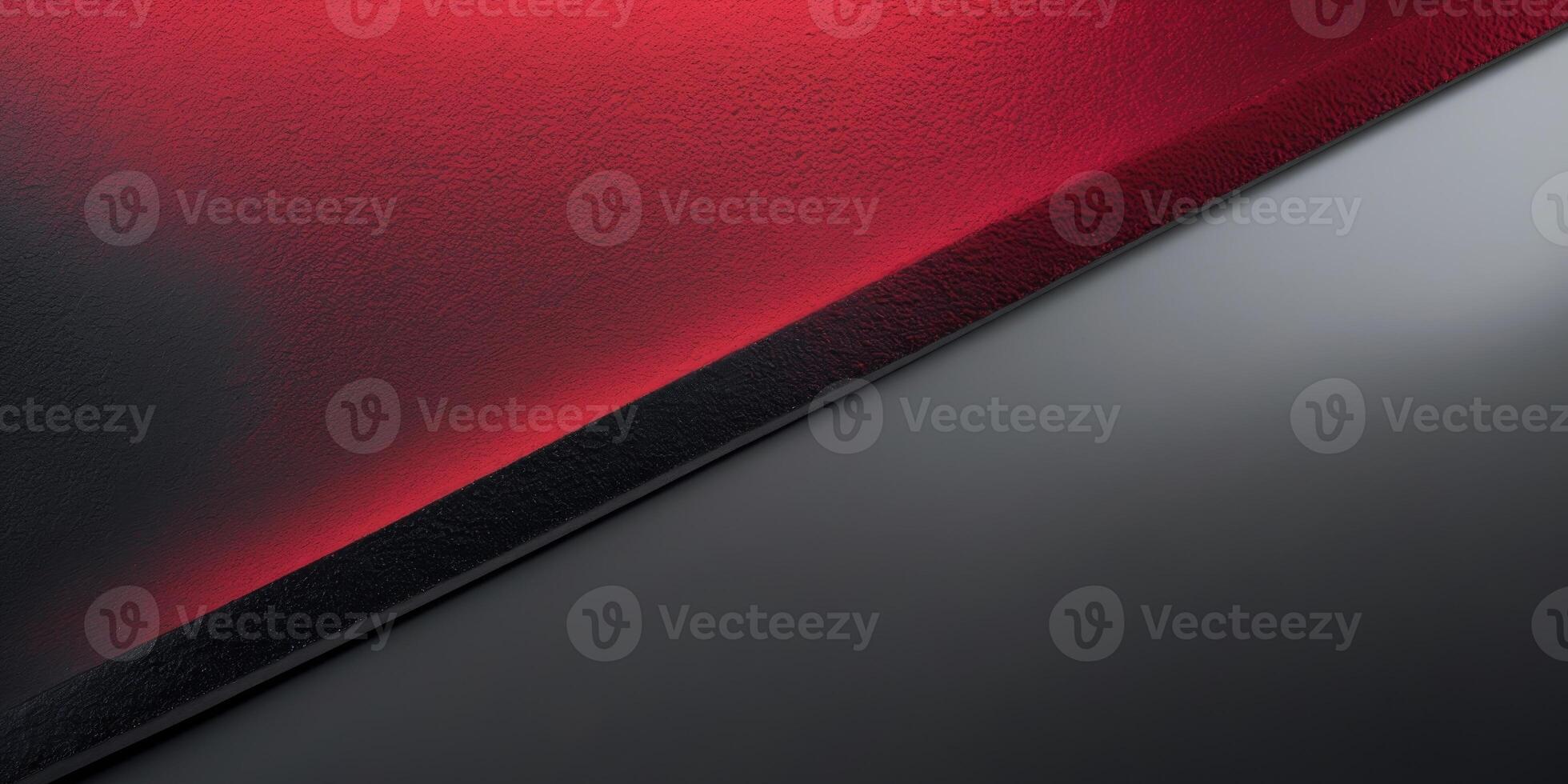 Abstract red and black textured surface with gradient effect photo