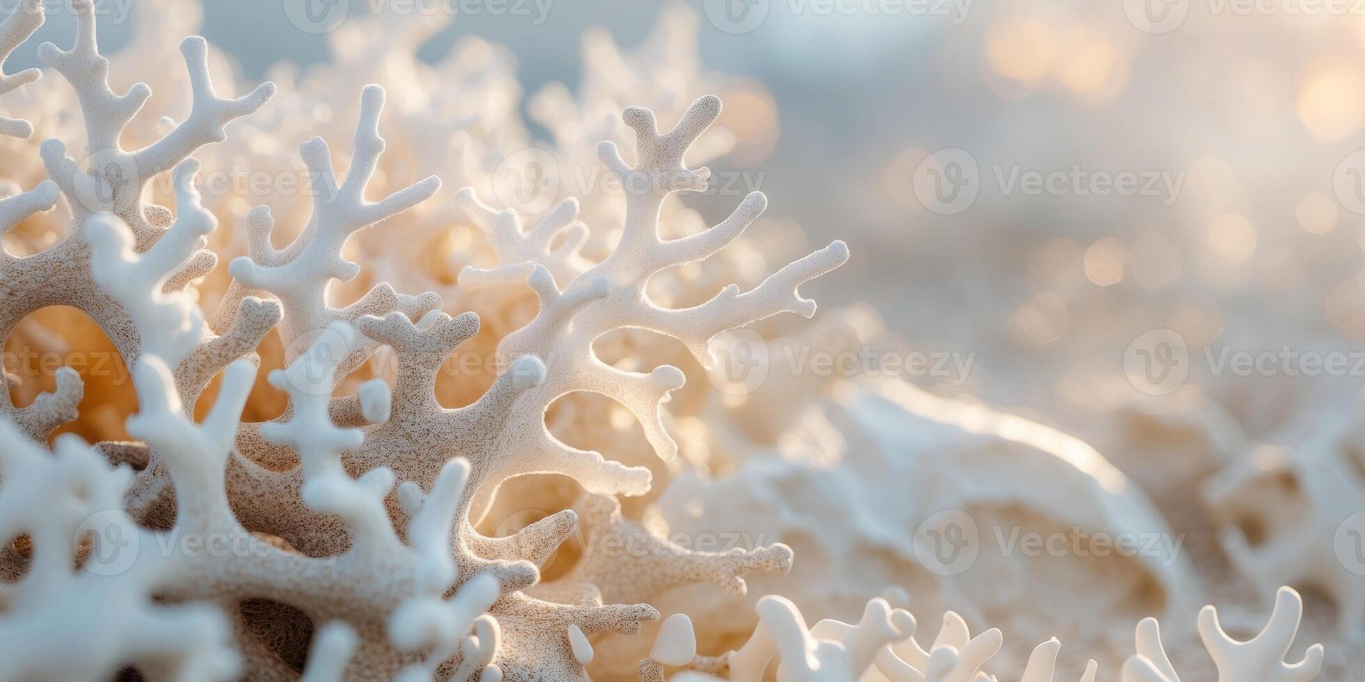 Coastal Marine Textures Under Subtle Natural Light. photo