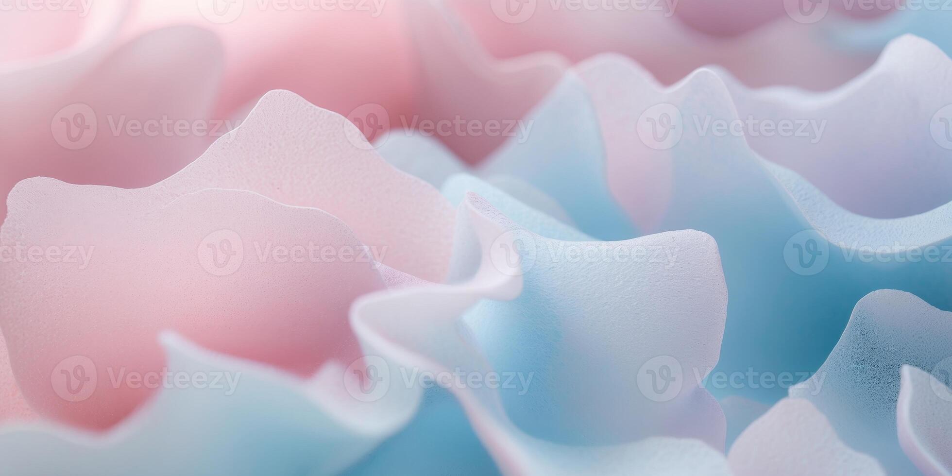 Abstract pastel texture with soft gradient colors in pink and blue. photo