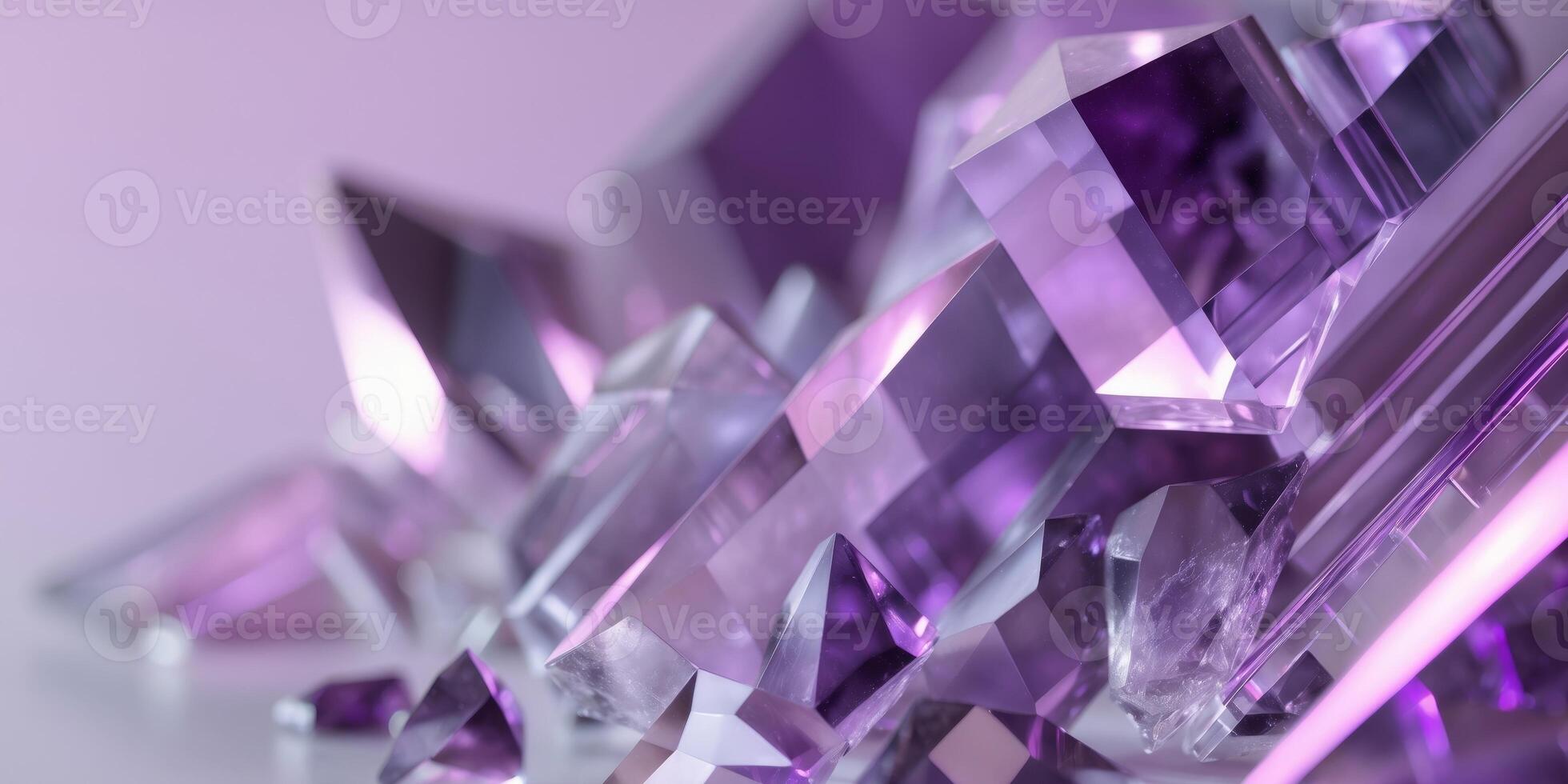 Abstract Purple Crystal Texture Background Diagonal Lines photo