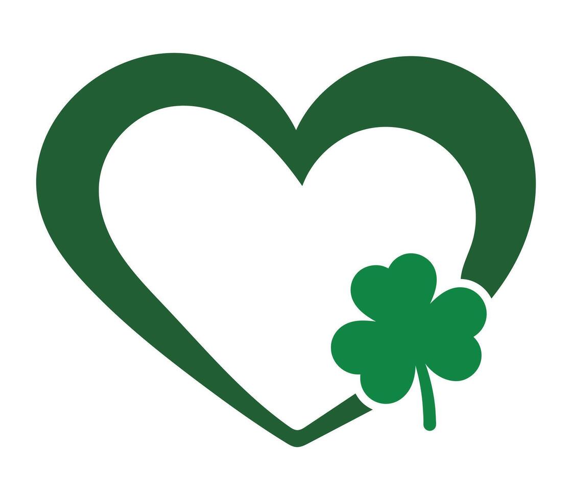St Patricks Shamrock Clipart for Party Decorations vector