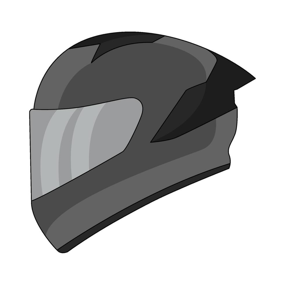 illustration of Racing Helmet vector