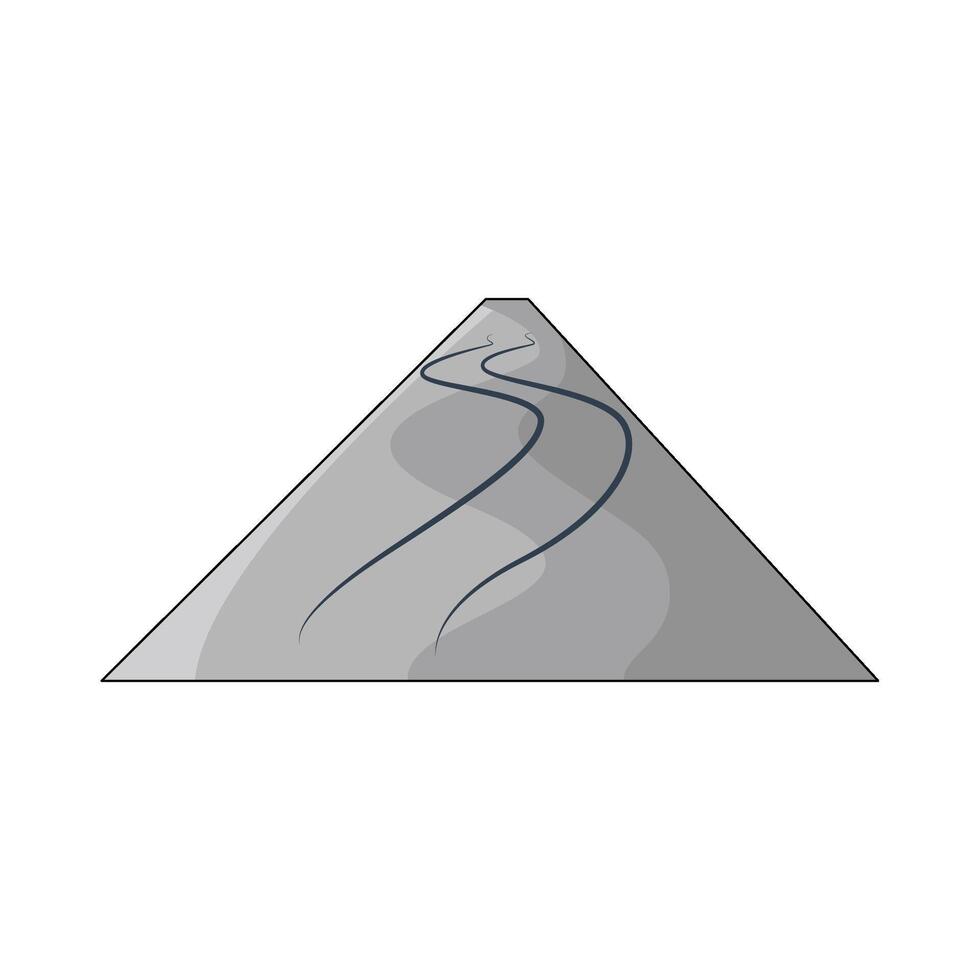 illustration of Skid Marks vector