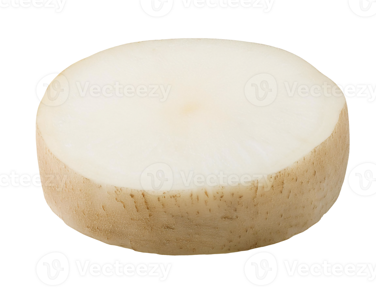 fresh jicama slice, organic yam bean cut, raw mexican turnip, crunchy root vegetable, healthy food on isolated background png