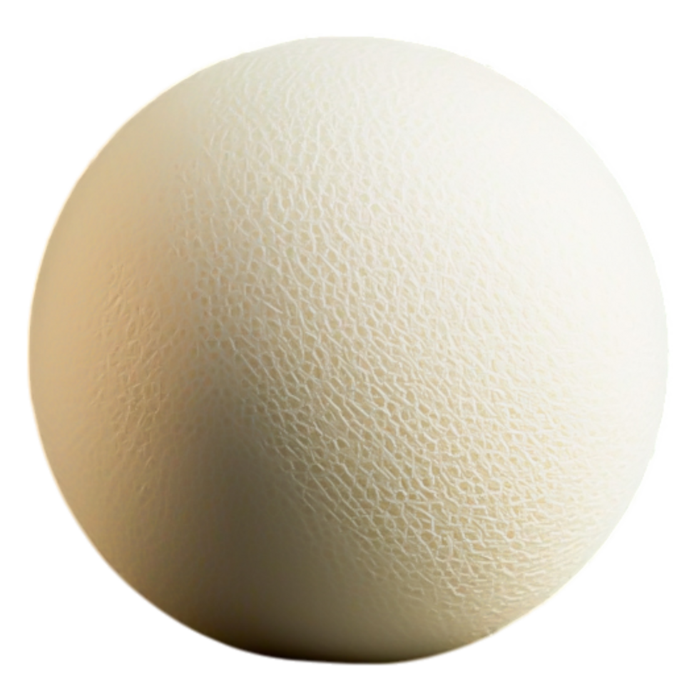 Realistic Egg Without Shell on a Simple png