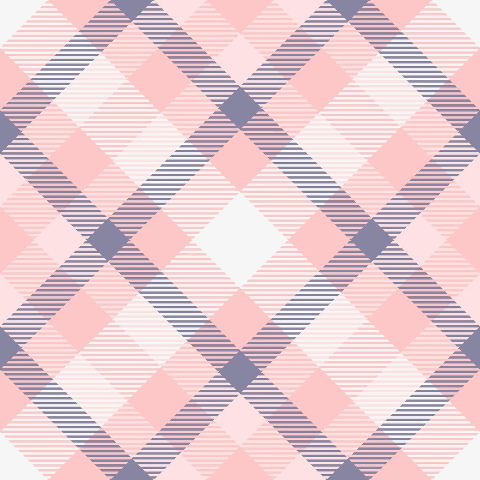 Elegant pink and gray striped plaid pattern. Perfect for fashion, textile design, or website backgrounds. Modern geometric design with a soft, feminine feel. vector