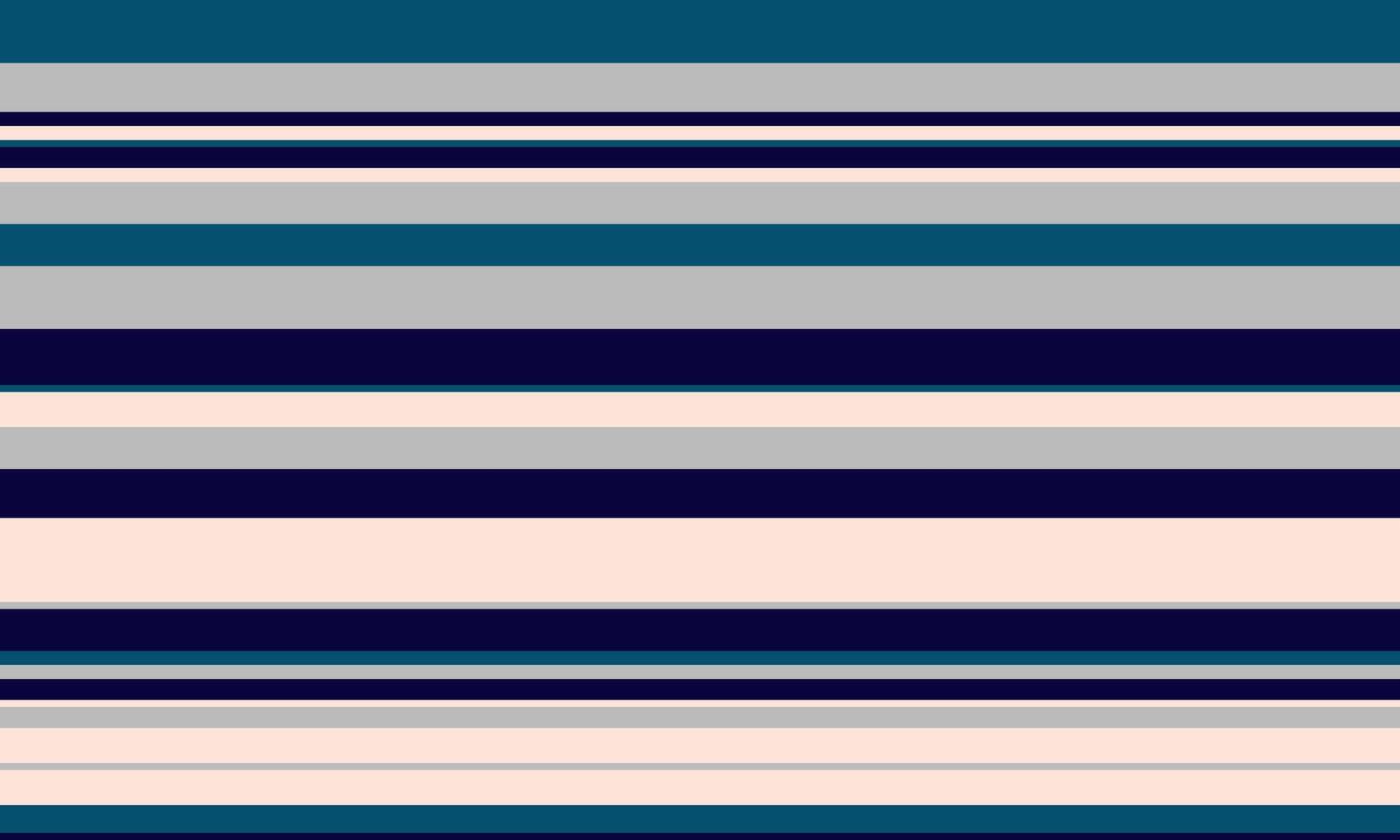 Stylish horizontal stripes in teal, navy, gray, and blush pink. Perfect for website backgrounds, textile designs, or any project needing a modern, minimalist aesthetic. vector