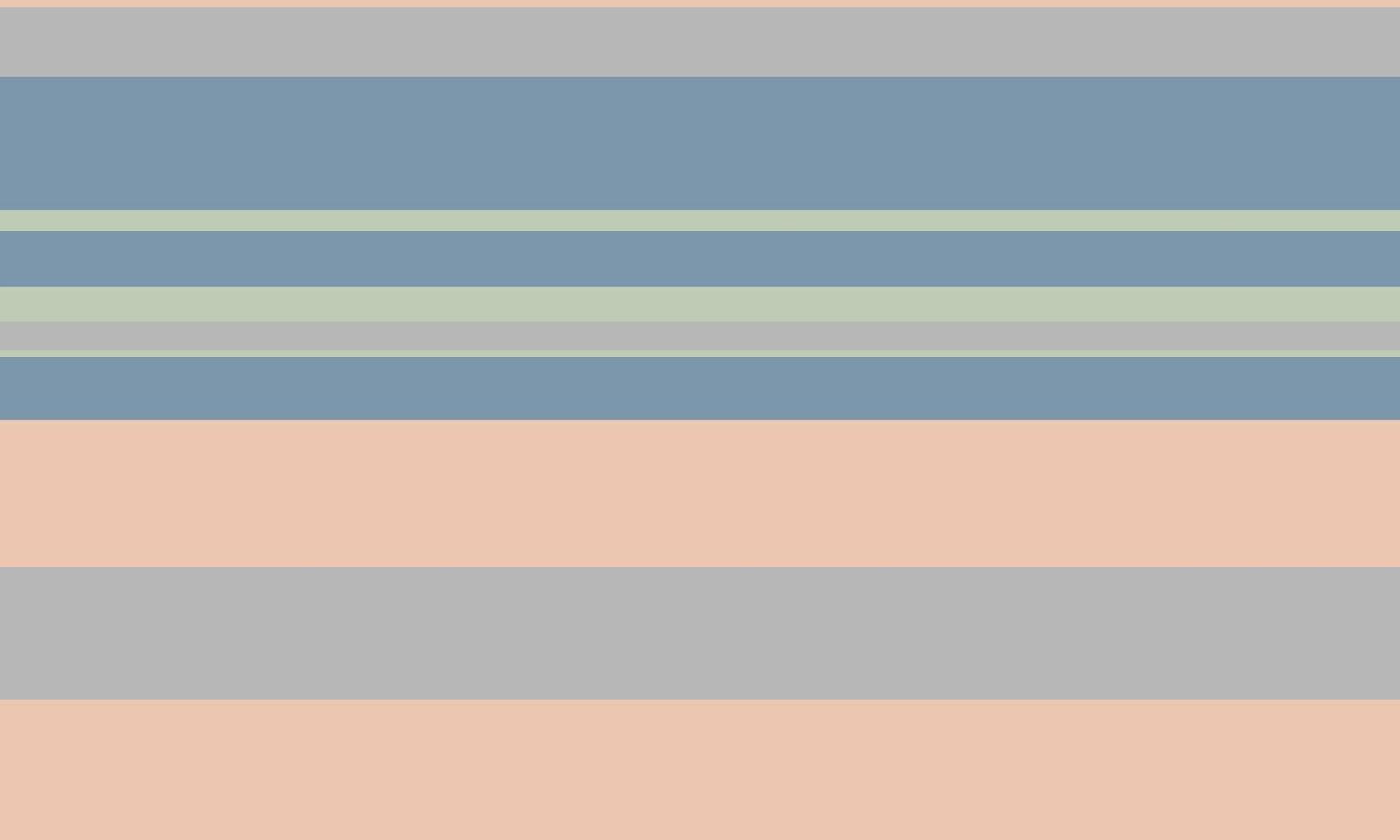 Serene pastel horizontal stripes background. Soft, muted tones create a calming and versatile design perfect for websites, social media, presentations, and print projects. vector