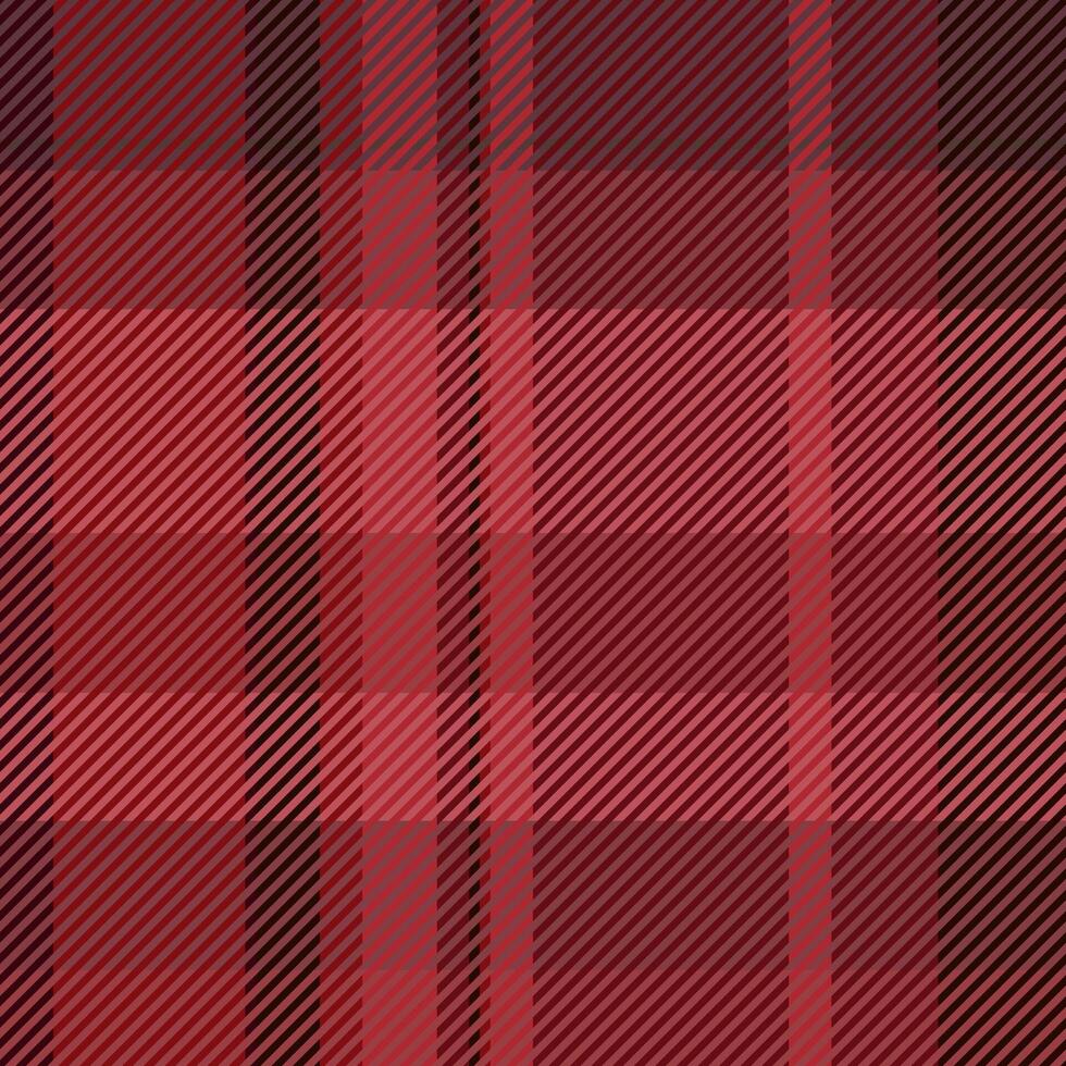 Blank plaid pattern textile, hanukkah fabric tartan background. Relief texture seamless check in red and royal maroon colors. vector