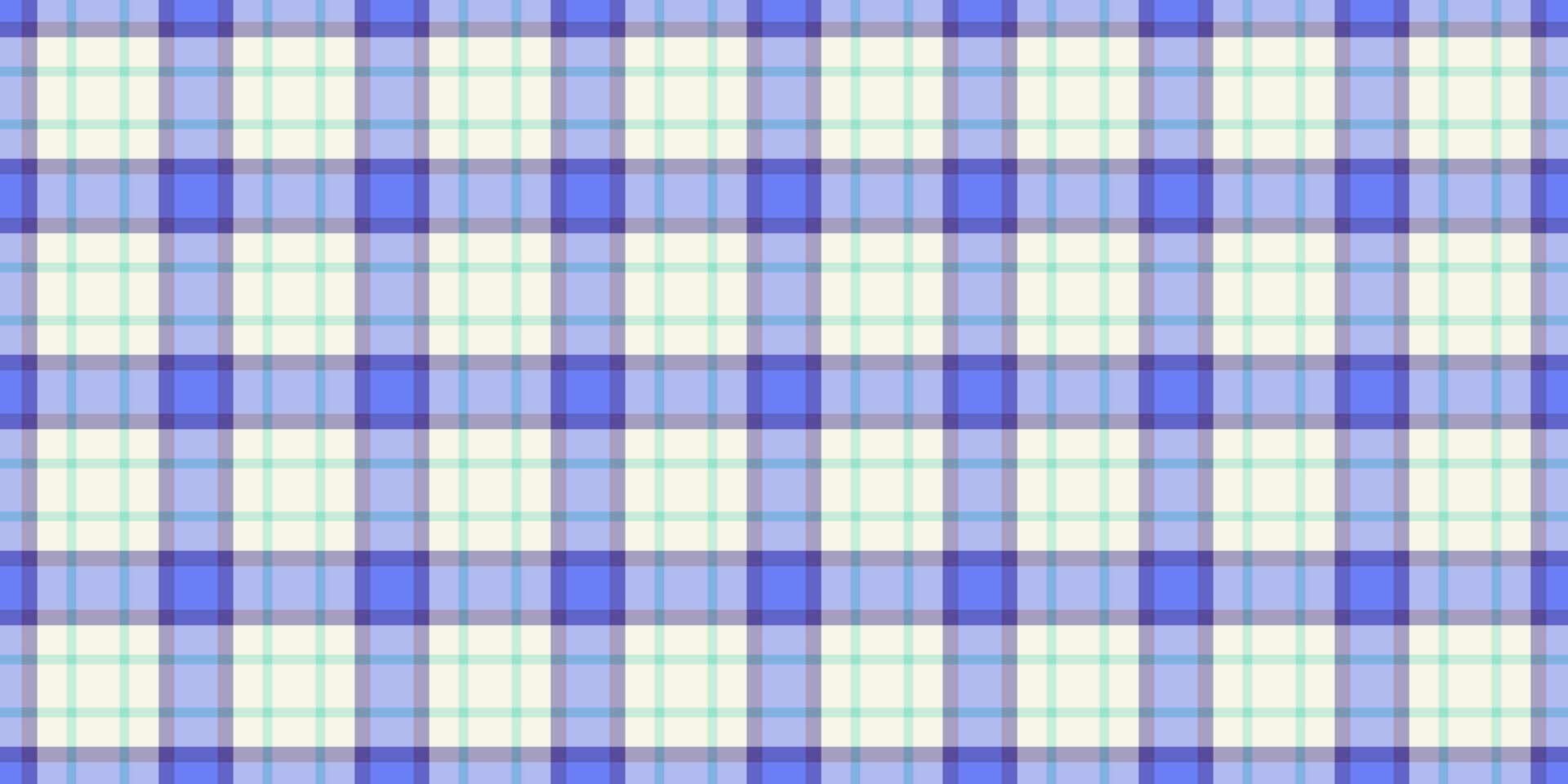 Floor seamless texture , 1960s textile background plaid. Youth check pattern tartan fabric in light and blue colors. vector