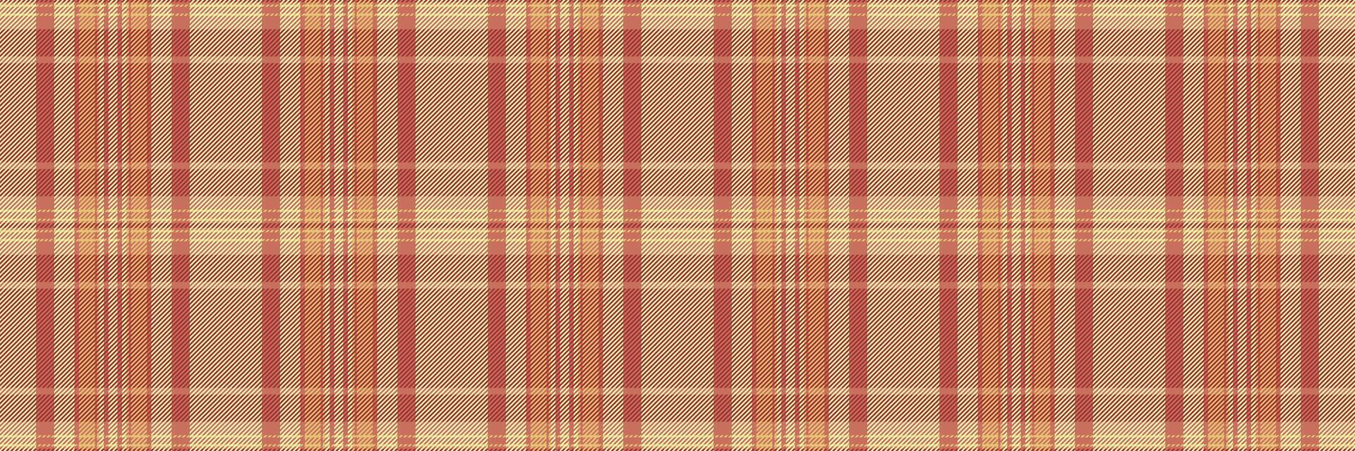 Painting background pattern, checkered texture textile tartan. Square fabric plaid seamless check in red and light colors. vector