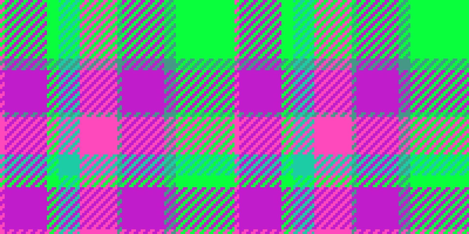 Tradition seamless fabric textile, good tartan pattern check. Linear texture plaid background in purple and bright colors. vector