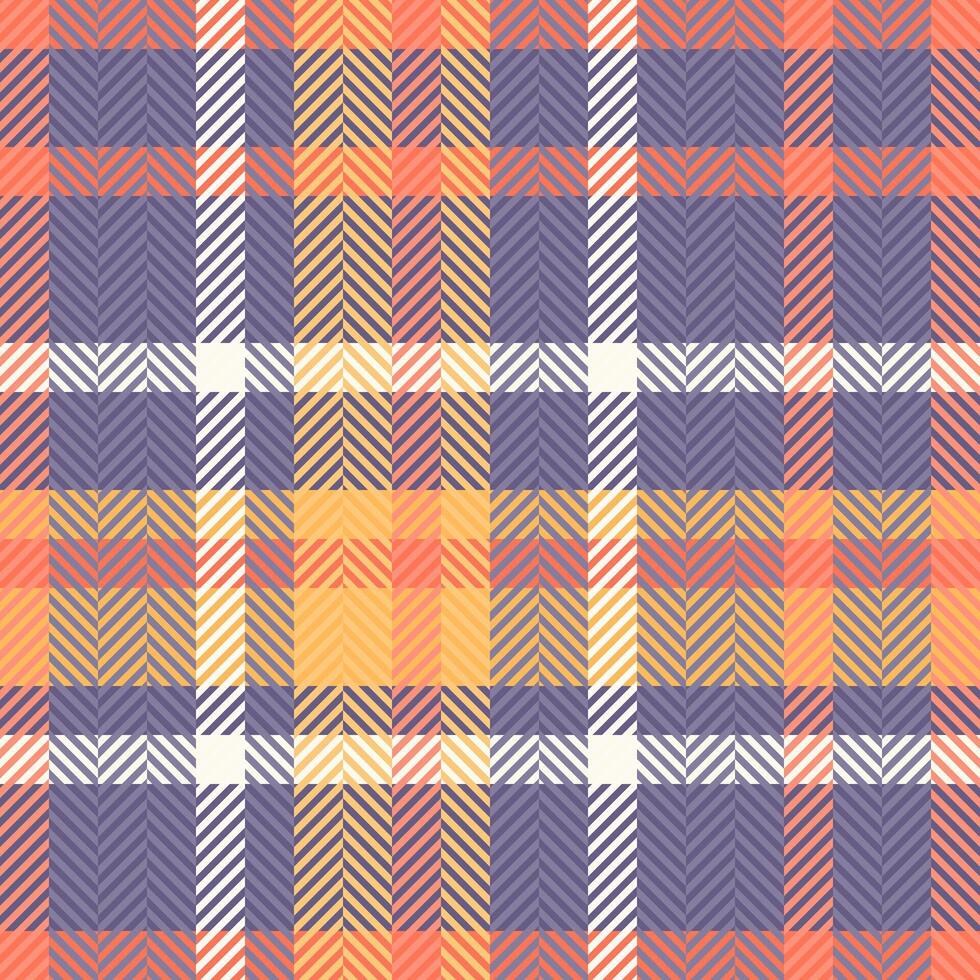 Shabby texture plaid, romantic check pattern fabric. Dogtooth textile seamless tartan background in pastel and indigo colors. vector
