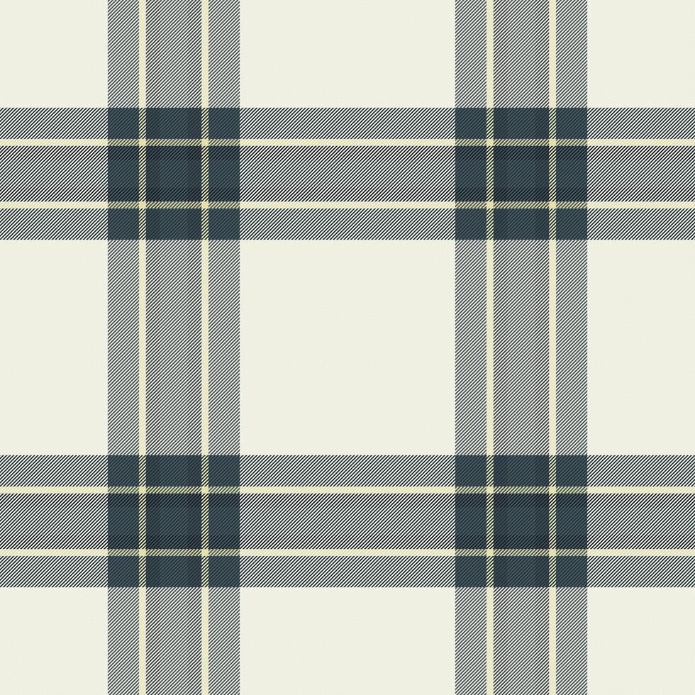 Elegant cream and gray plaid pattern. Perfect for textile design, fashion, home decor, and website backgrounds. Subtle texture adds depth and sophistication. vector