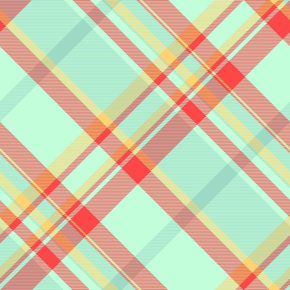 Vibrant pastel plaid pattern. Ideal for textile design, fashion, website backgrounds, and wrapping paper. The intersecting lines create a dynamic, modern feel. vector