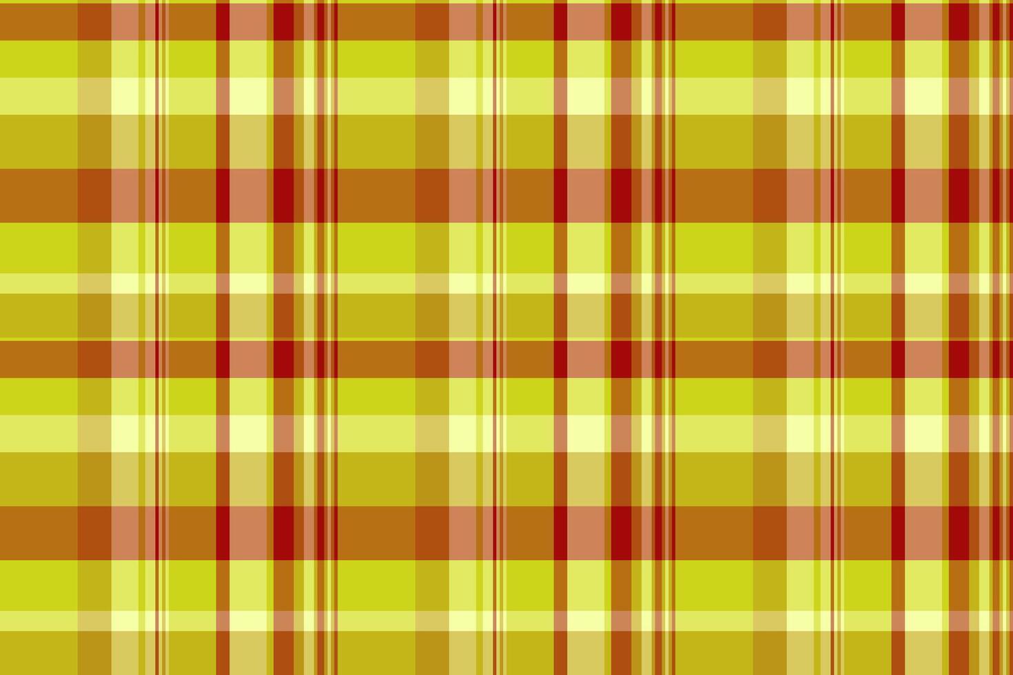 Valentines day tartan texture plaid, paper check textile seamless. Harvest pattern fabric background in orange and yellow colors. vector