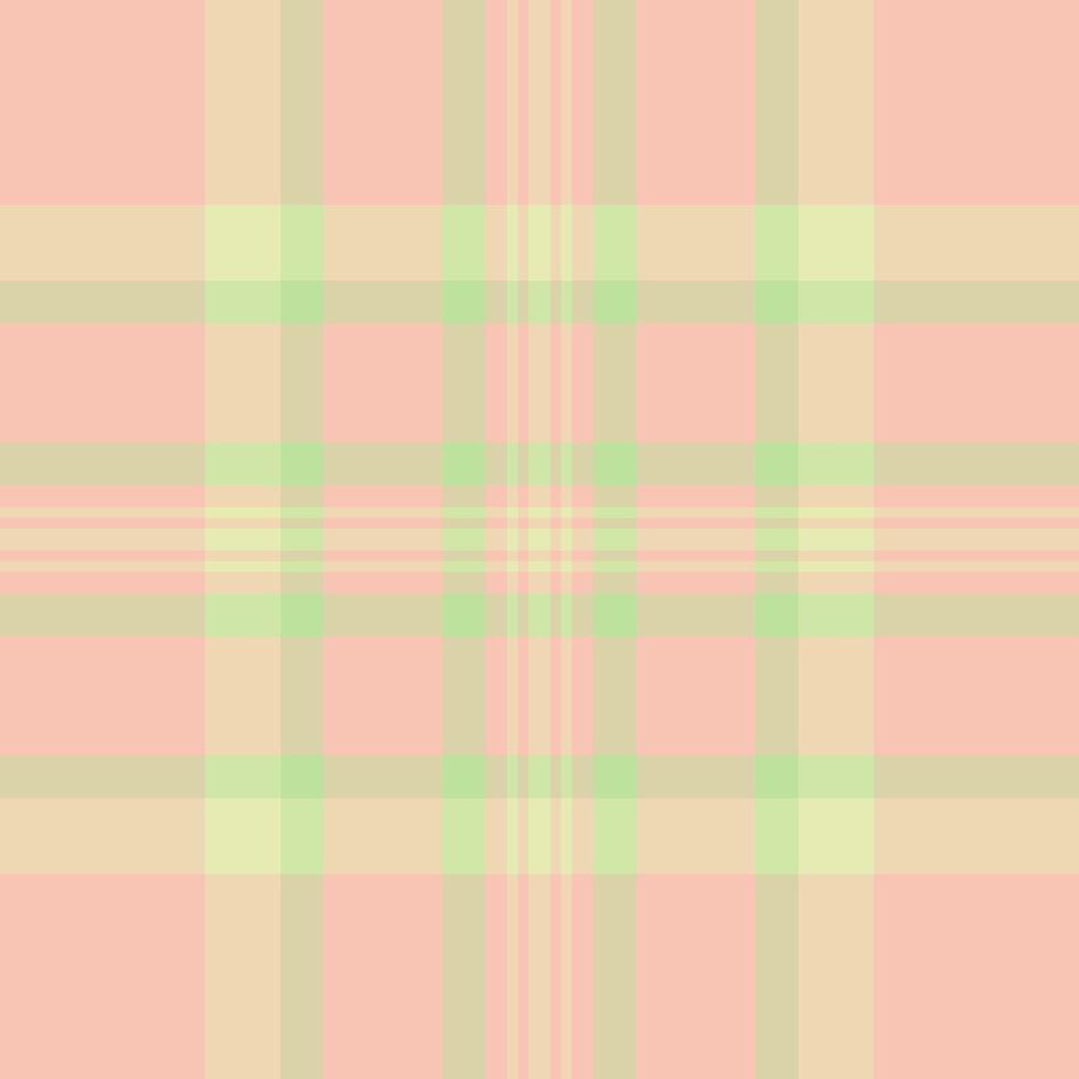 Internet textile fabric check, king texture tartan seamless. Free pattern background plaid in light and green colors. vector