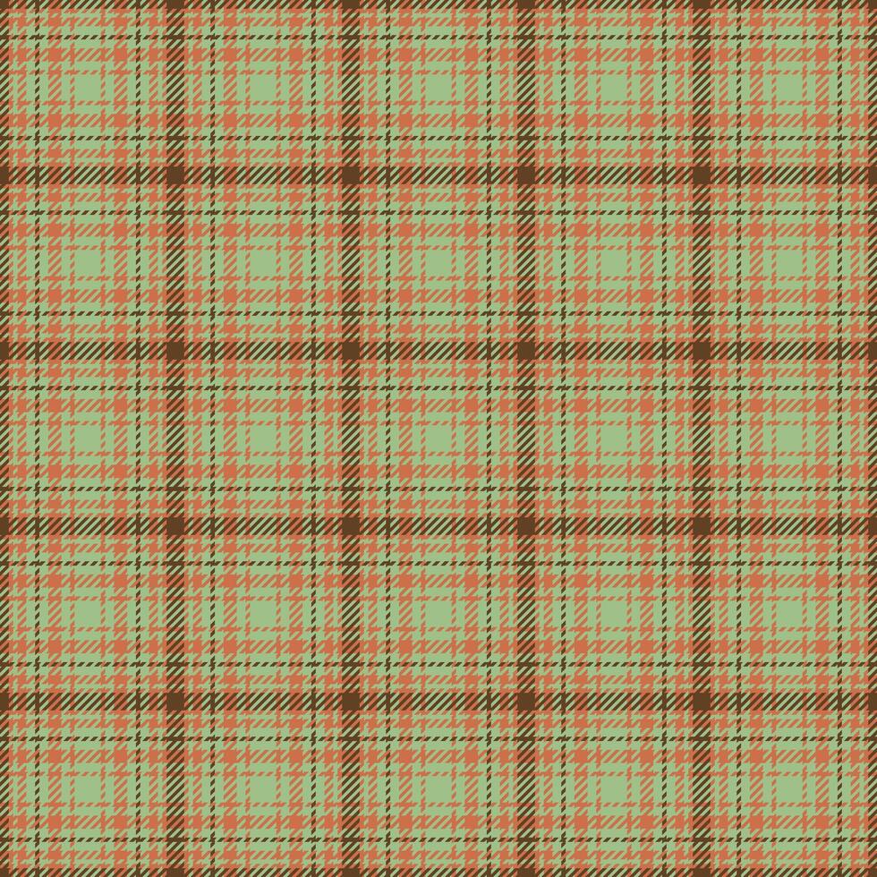 Dog tooth seamless texture background, open check pattern . Rustic fabric textile plaid tartan in orange and pastel colors. vector