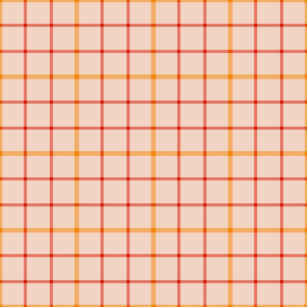 Warmtoned gingham pattern. Perfect for autumnal designs, website backgrounds, or textile prints. Subtle yet stylish, this seamless grid offers versatile usage. vector