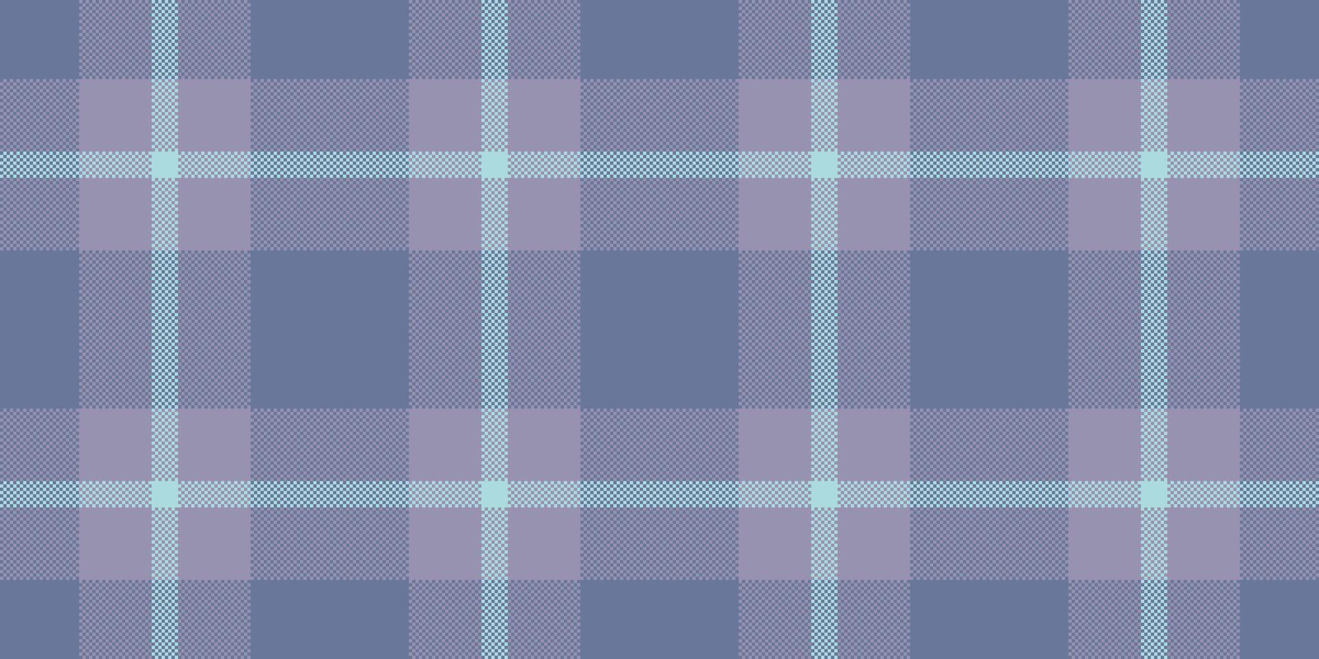 Scrap texture background , customer seamless plaid tartan. Sixties pattern check textile fabric in blue and pastel colors. vector