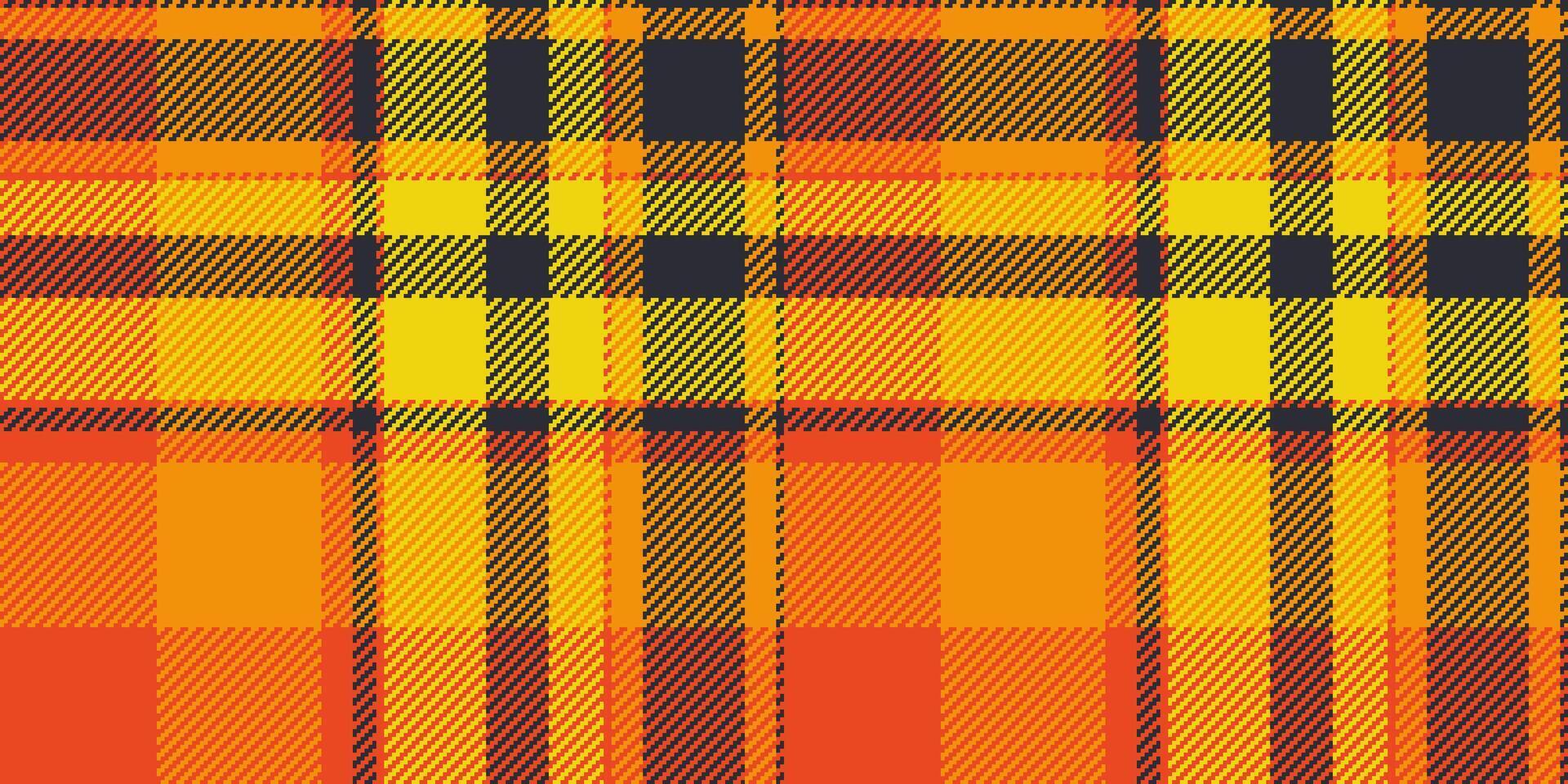 Worn tartan fabric textile, floor plaid background check. Robe texture pattern seamless in bright and red colors. vector