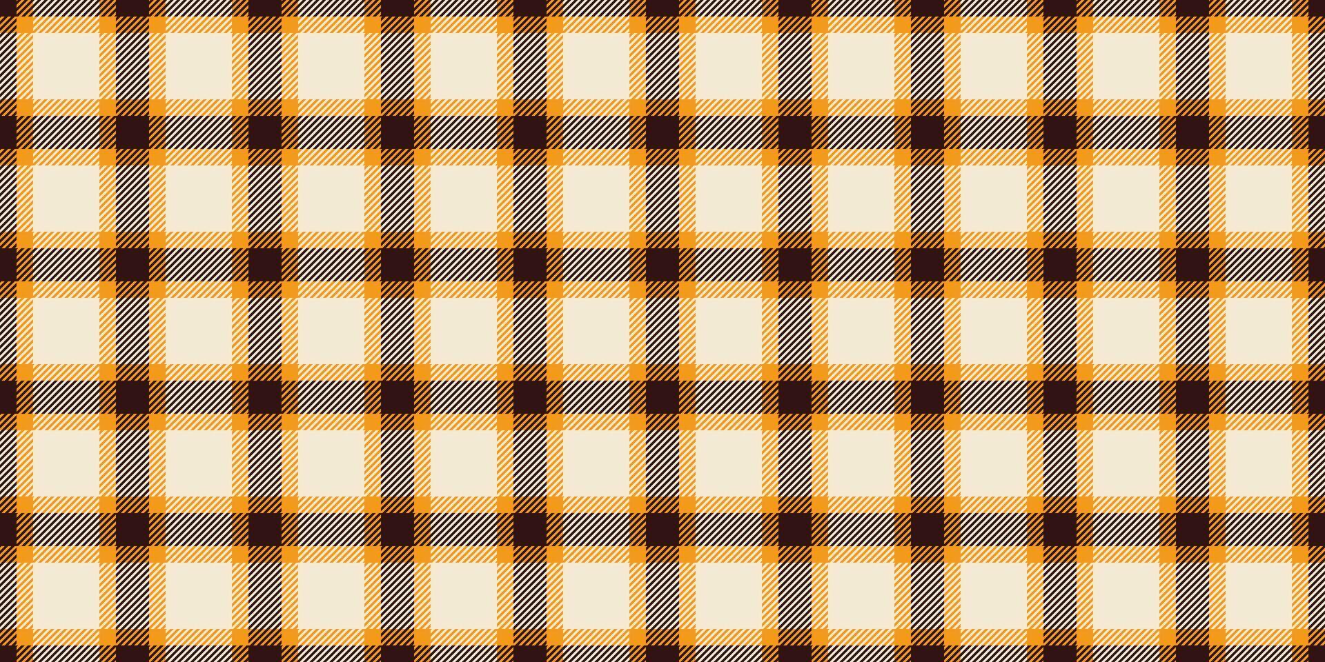 Luxury texture check fabric, pride seamless textile pattern. Wrapping background plaid tartan in light and orange colors. vector