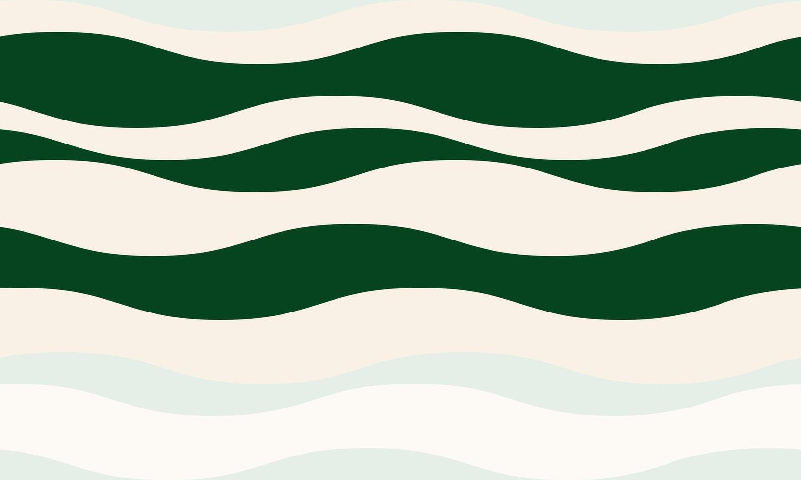 Serene abstract wave pattern in calming greens and creams. Perfect for backgrounds, textiles, website design, and packaging. Modern, minimalist style adds sophistication to any project. vector