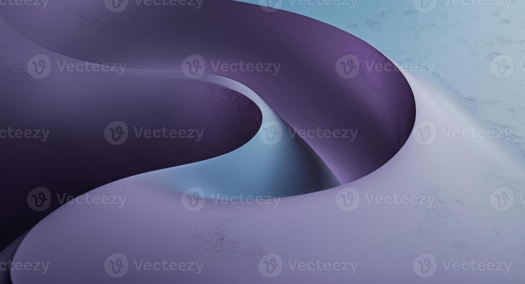 a close up of a purple and blue abstract background with a curved design photo
