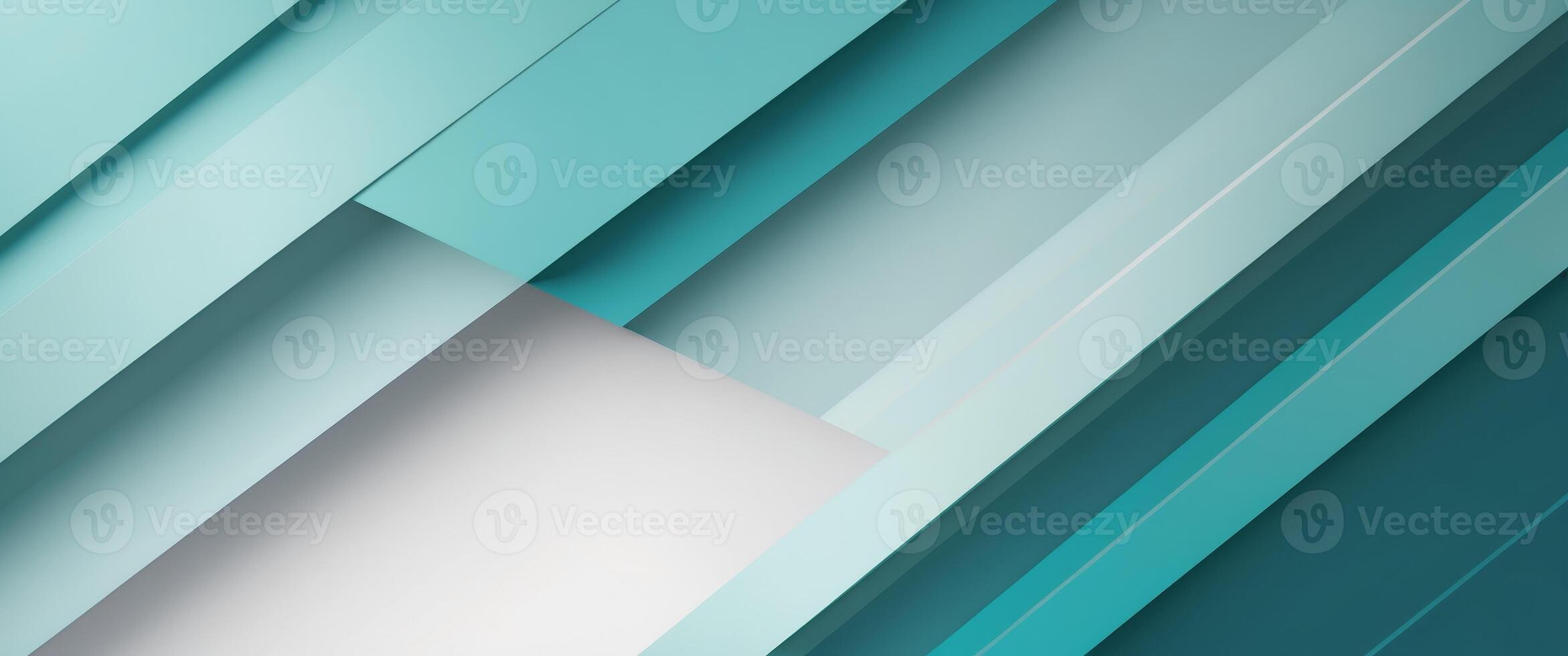 Abstract Teal Diagonal Lines Background Texture. photo