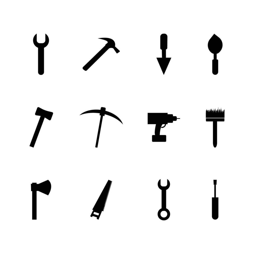 Construction Tools Icons design vector