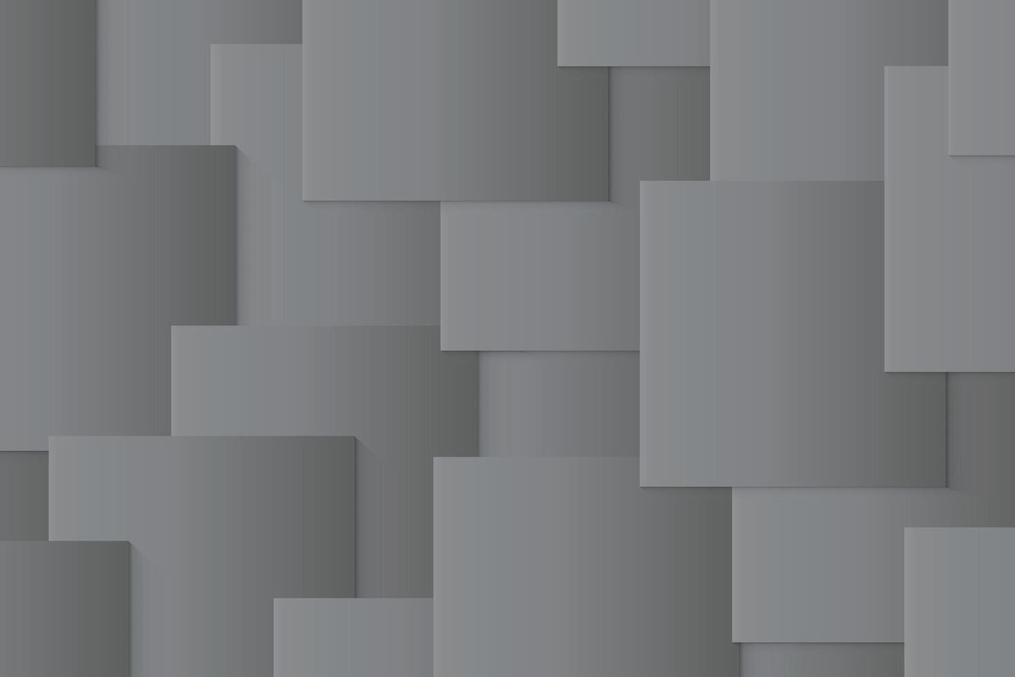 Square overlapping with shadow vector