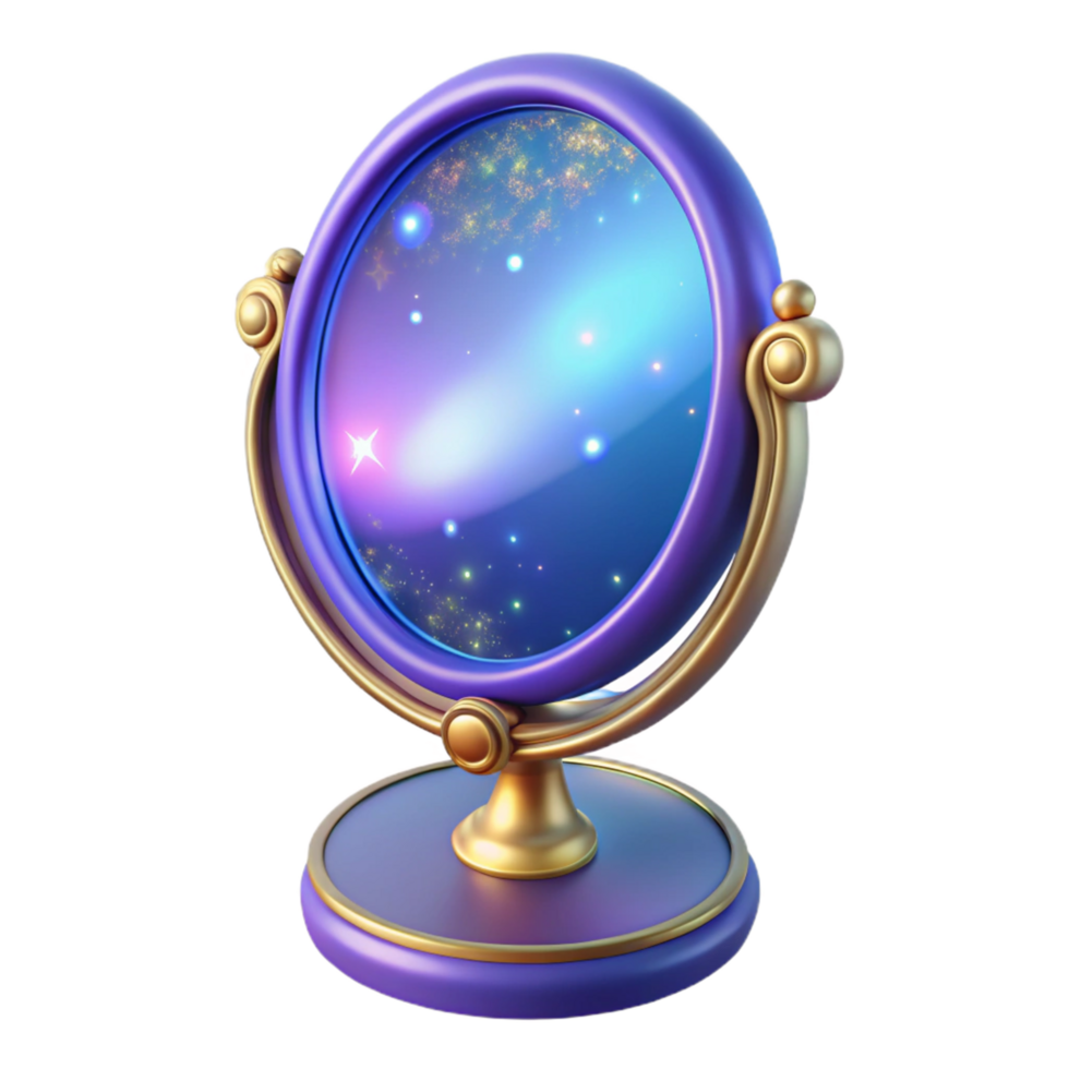Cosmic Reflection A Celestial Mirror png