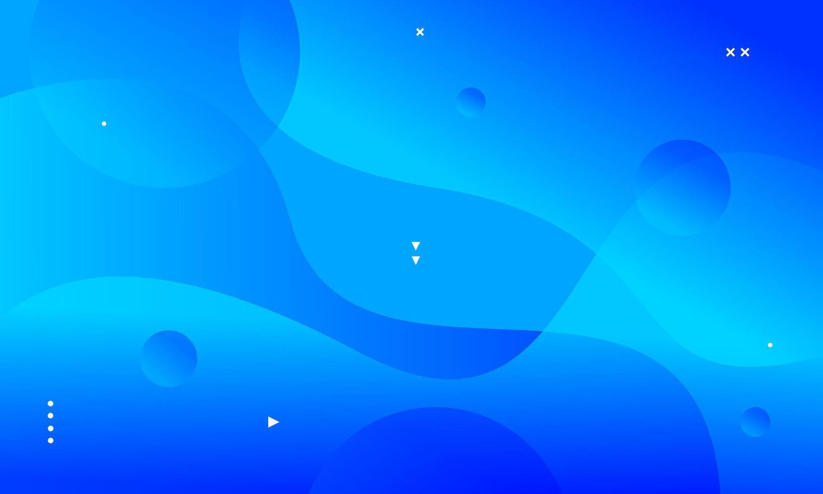 blue ocean waves abstract background vector