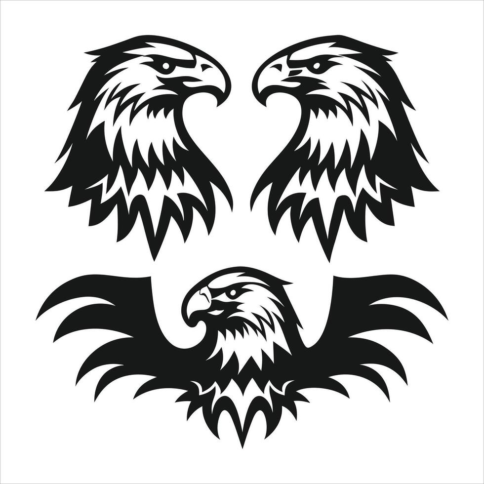 The Silent Hunter How Eagles Capture Their Prey with Precision vector