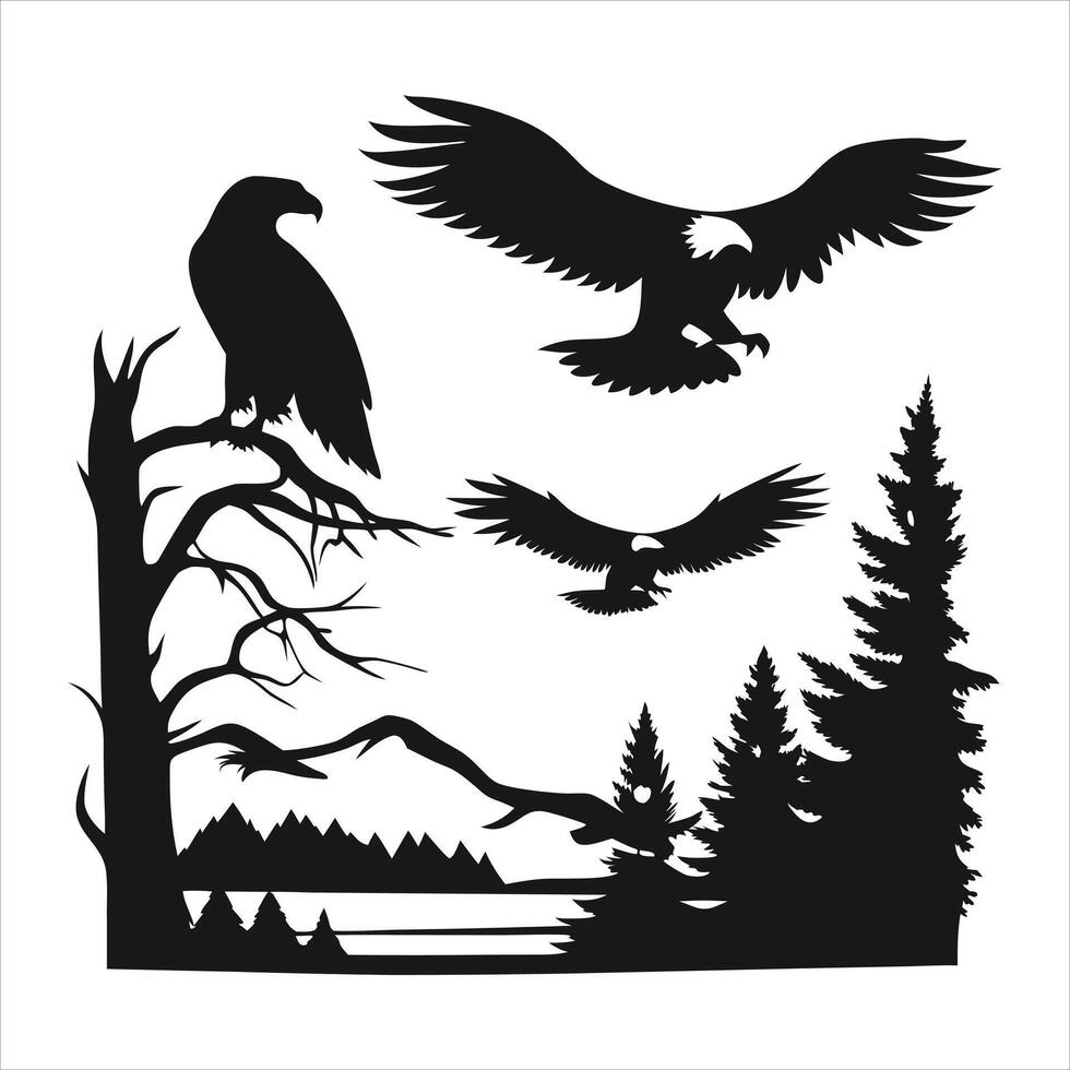 Legends of the Sky The Eagle in Mythology and Culture vector