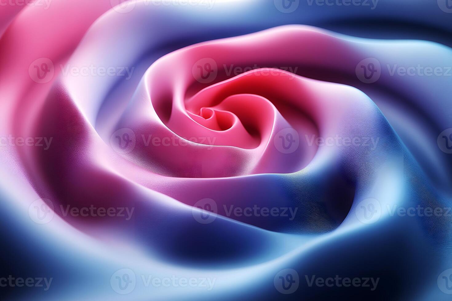Abstract Rose Petal Pattern in Soft Pink and Blue Tones - Ideal for Modern Decor and Design photo