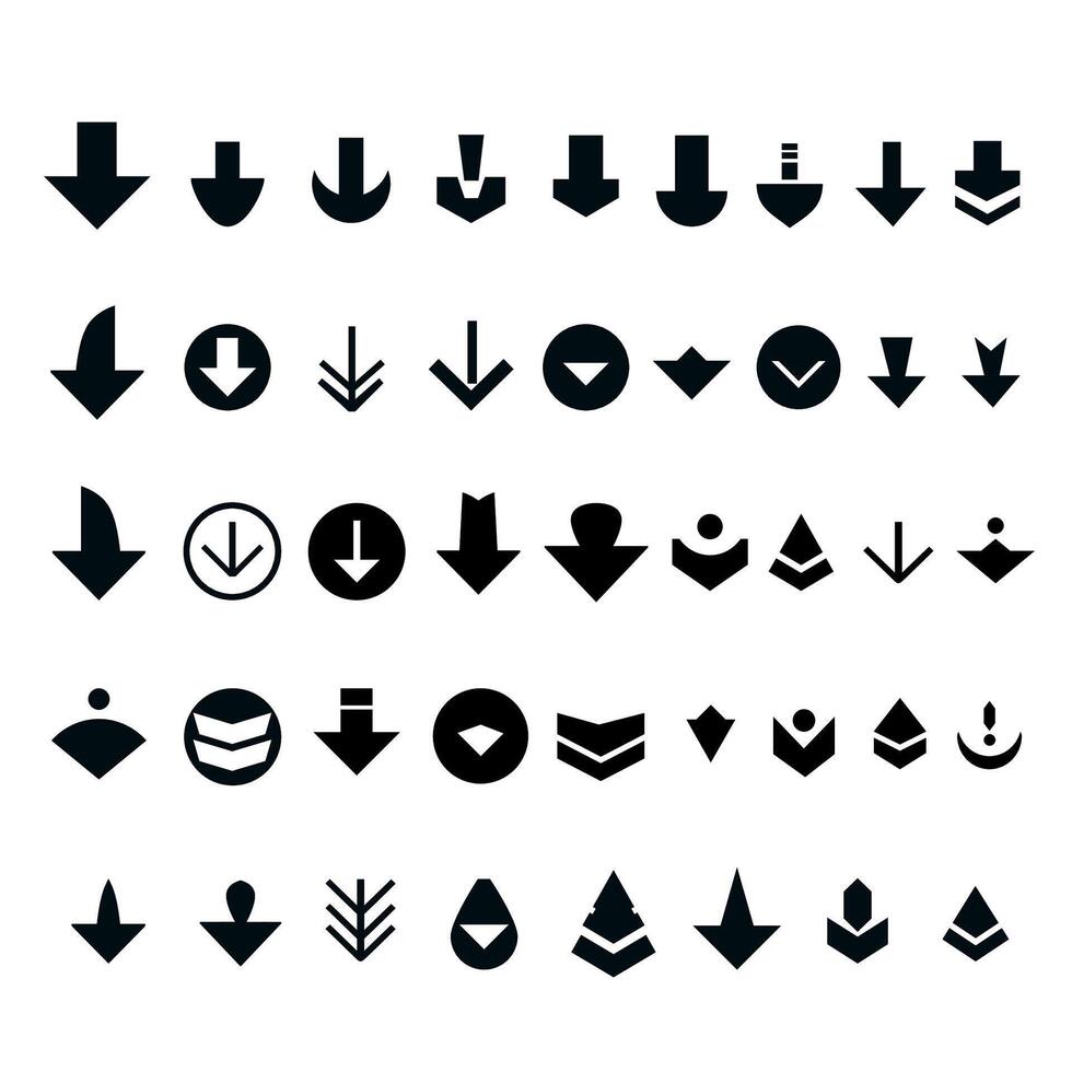 download button to build the application. a set sign button illustrations for technology and information education books vector