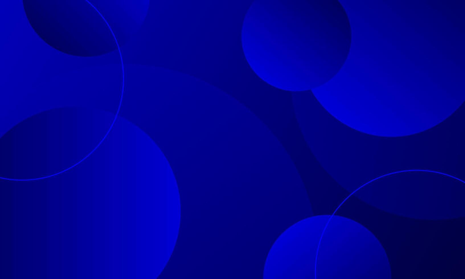 blue circle abstract background vector