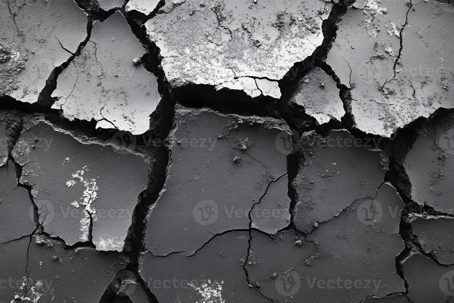 Drought-Effected Cracked Earth Texture for Environmental Design and Education photo