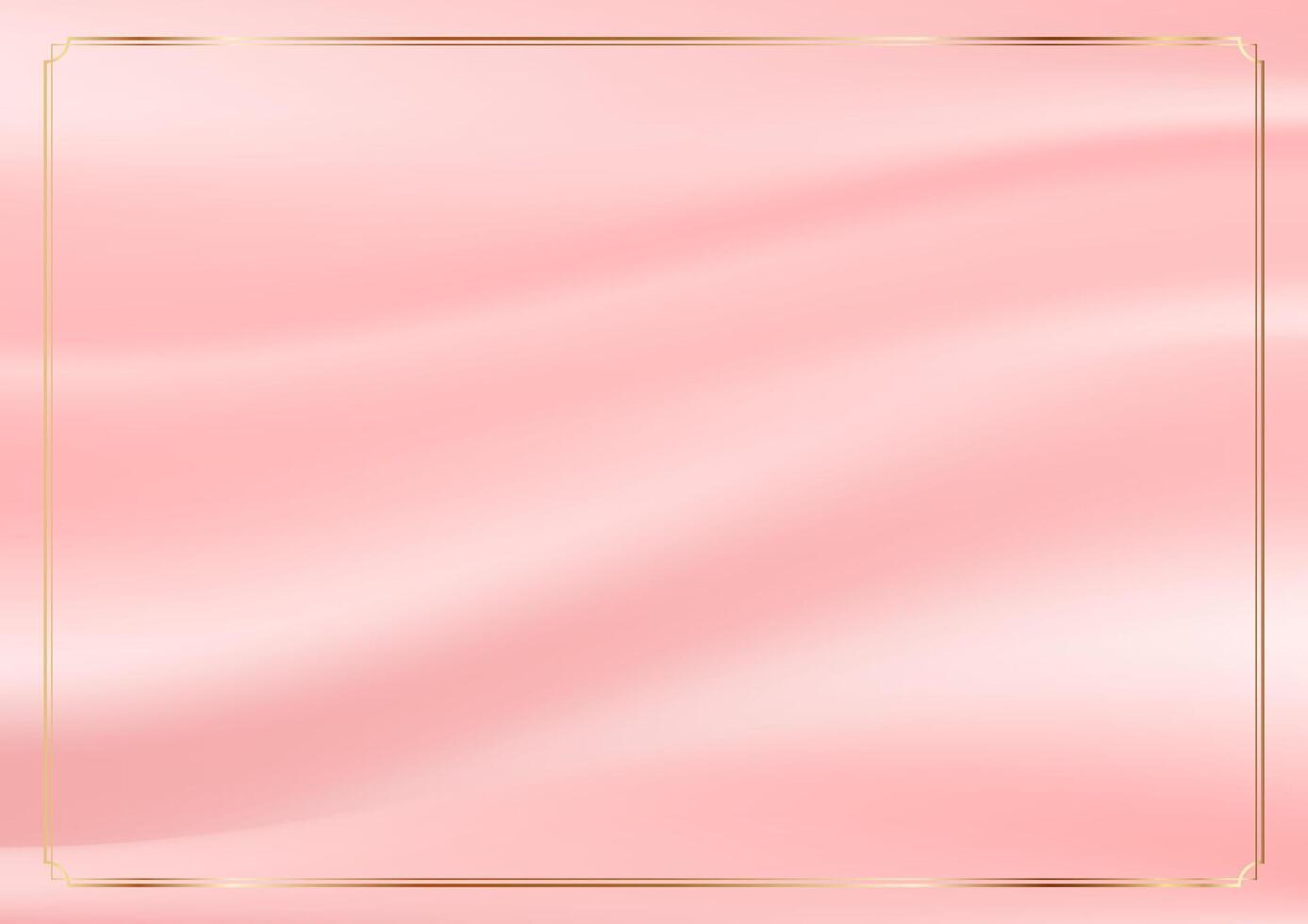 Pink satin smooth fabric abstract background space for banner, brocure, business card, selling products, backdrop, wallpaper, background and text. illustration. vector