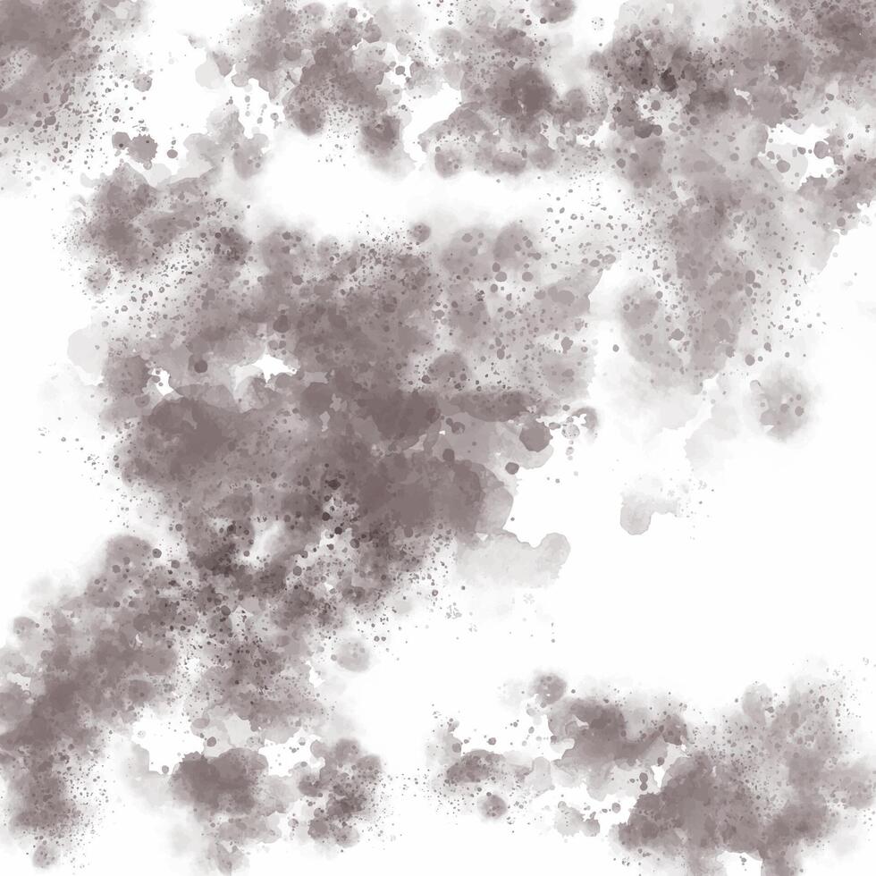 a gray and white background with watercolor splatters vector