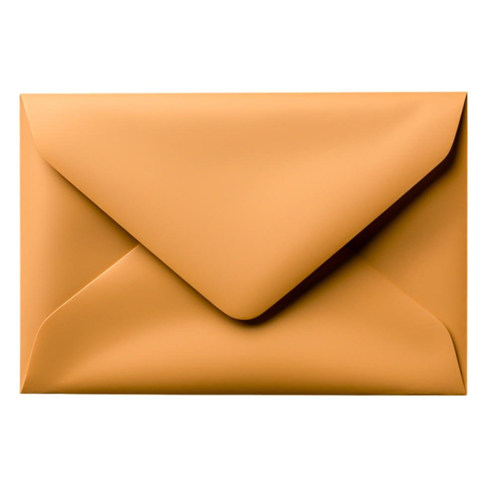 Elegant Closed Envelope on for Mailing and Sending png