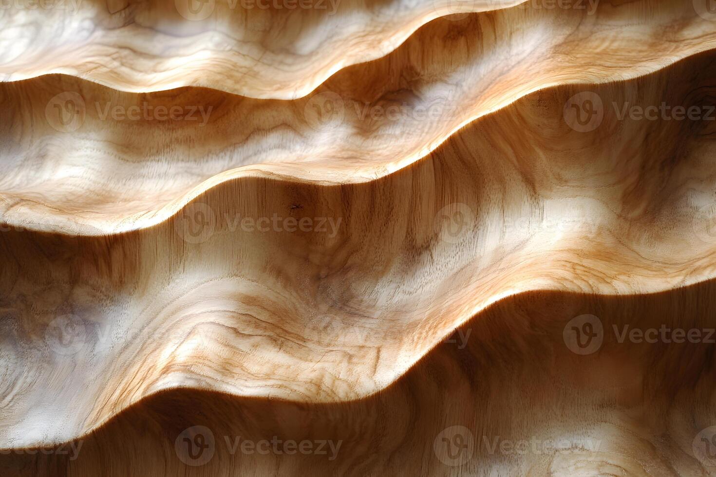 Abstract Wooden Waves Texture Design for Art and Decor photo